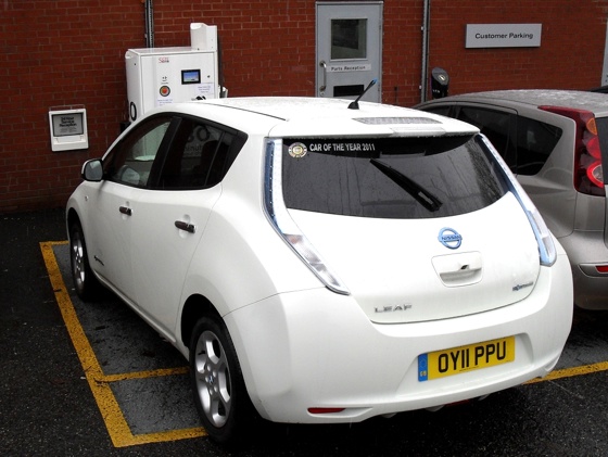 Nissan Leaf electric car