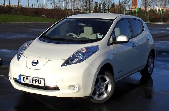 Nissan Leaf electric car