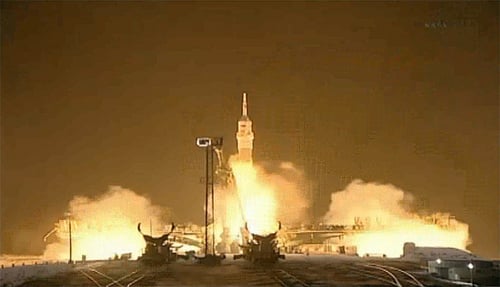 Soyuz TMA-03M lift off