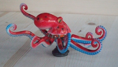 Fixed toy octopus