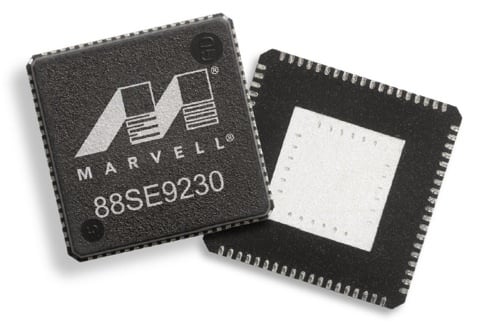 Hybrid NAND disk controller Marvell 88SE9230