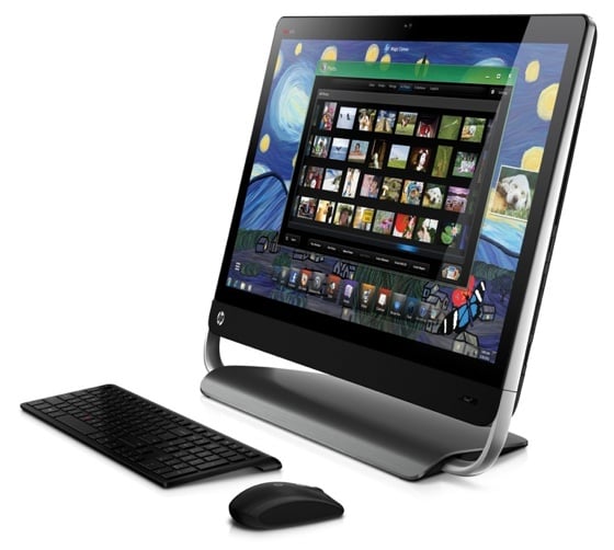  HP unveils touchscreenless all in one desktop PC The 