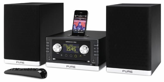 Pure Sirocco 550 mini hi-fi system