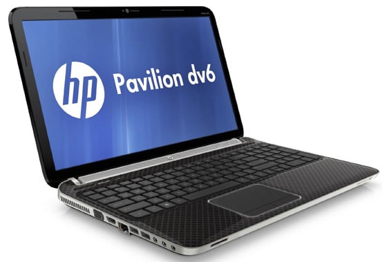 HP Pavilion dv6-6b06sa 15.6in AMD quad-core notebook