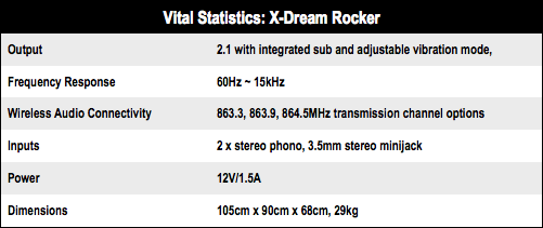 X-Dream Rocker gaming chair