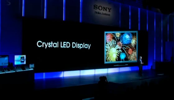 Sony Crystal LED TV