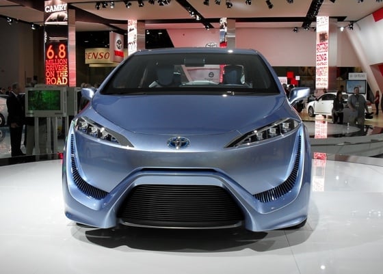 Toyota FCV-R hydrogen fuel-cell concept