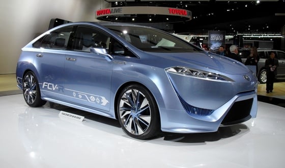 Toyota FCV-R hydrogen fuel-cell concept