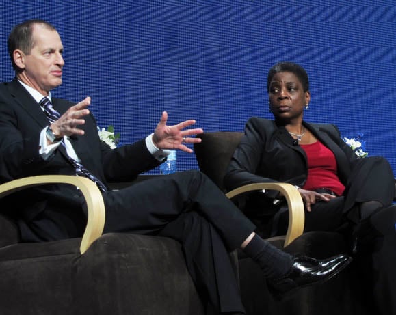 Ursula Burns and Gary Shapiro