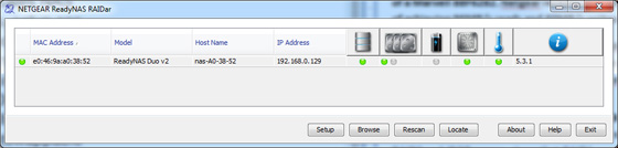 Netgear ReadyNas Duo v2 RND2100 network storage
