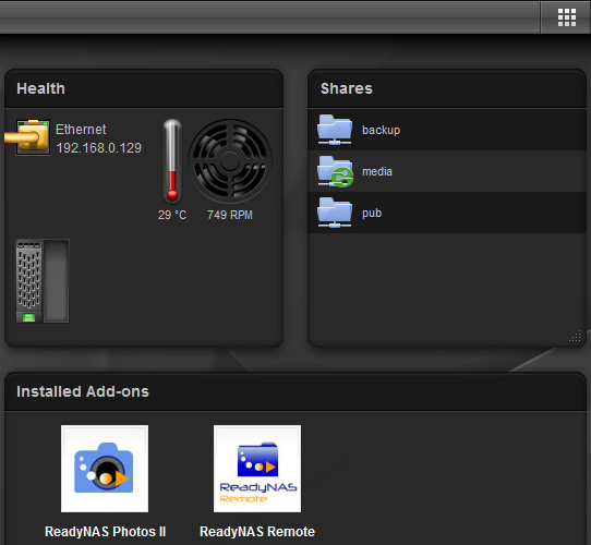 Netgear ReadyNas Duo v2 RND2100 network storage