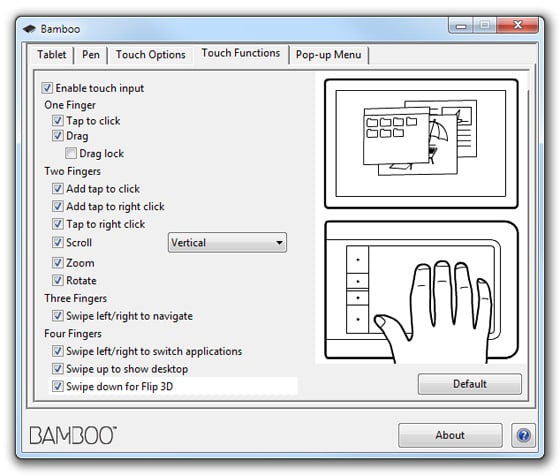 wacom bamboo mte 450a driver windows 10