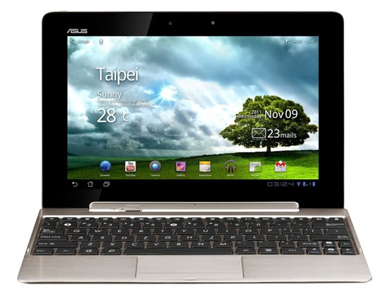 Asus Eee Pad Transformer Prime TF201 Android tablet and dock