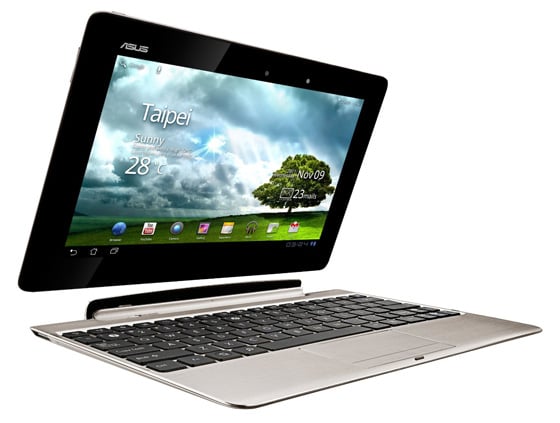 Asus Eee Pad Transformer Prime TF201 Android tablet and dock