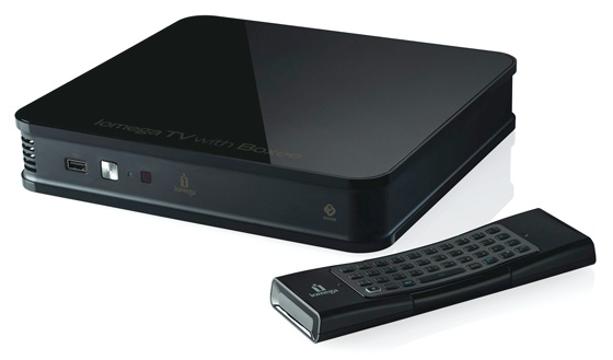 Iomega TV With Boxee and Network Storage