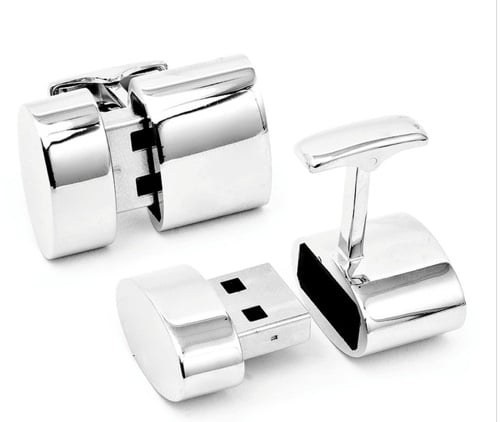 Brookstone WiFI cufflinks