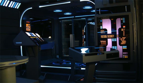 Tony Alleyne's Voyager flat. Pic: 24th Century Design