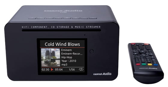 Cocktail Audio X10 network music player and CD ripper