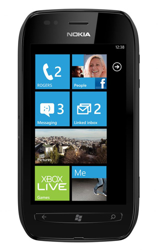 Nokia Lumia 710 Windows Phone 7 smartphone