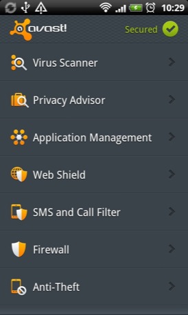 Avast Mobile Security Android app QR code