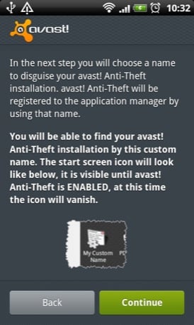 Avast Mobile Security Android app QR code