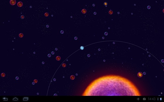 Osmos HD Android game screenshot