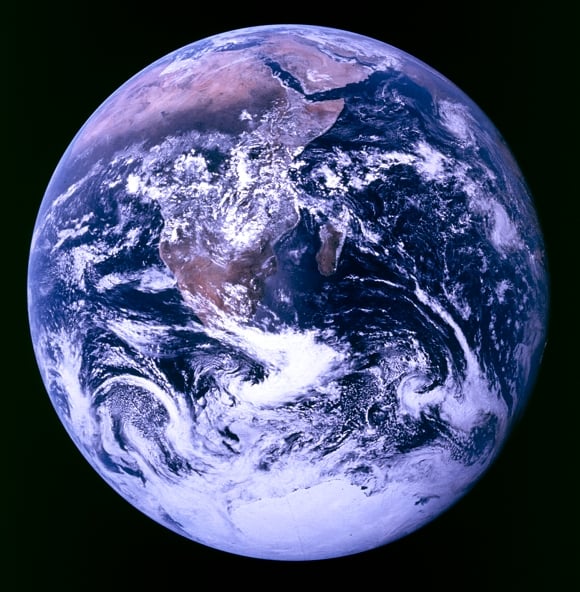 Original 'Blue Marble' pic taken by Apollo 17 astronauts in 1972