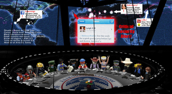 Inside the Homeland Security cyberwatch bunker as the tweet alert came in