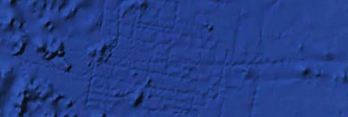 Google Earth picture of Atlantis glitch