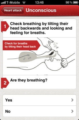 First Aid by the British Red Cross app screenshot