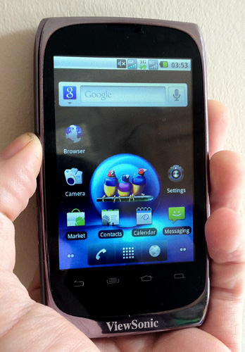 ViewSonic V350 dual Sim Android smartphone