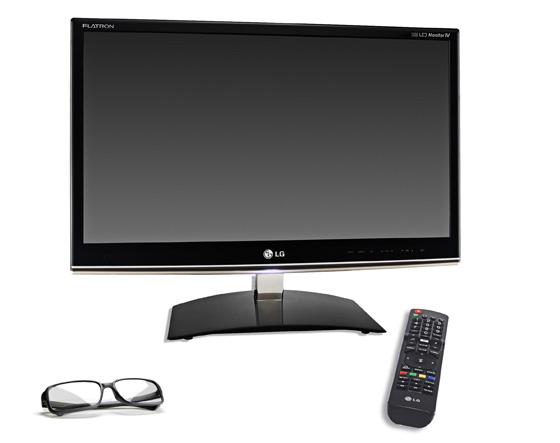 LG DM2350D 3D monitor and TV combo