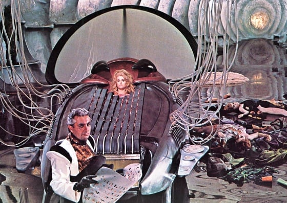 Durand Durand's pleasure machine from Barbarella