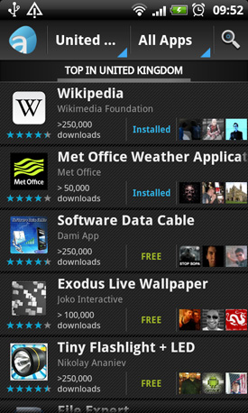 AppAware Android app