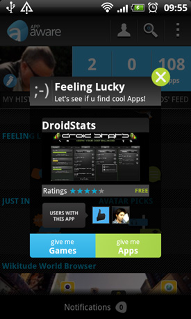 AppAware Android app