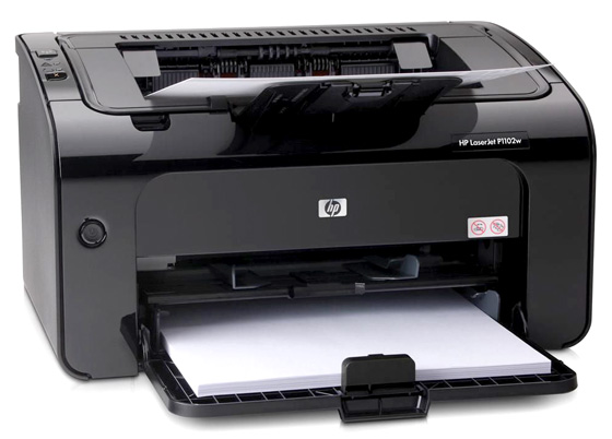 HP LaserJet Pro P1102w mono laser printer