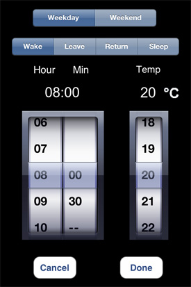 Heatmiser PRS-TS WiFi RF Thermostat