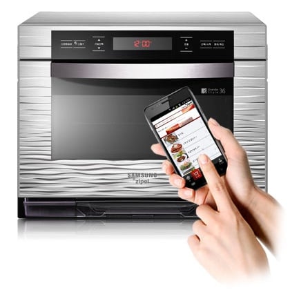 Samsung Zipel app-operated oven