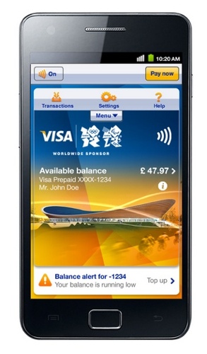 Samsung and Visa Olympics NFC app