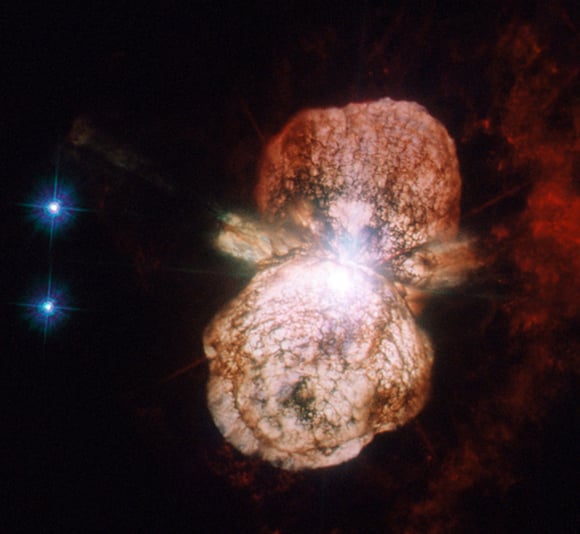 Hubble image of Eta Carinae star