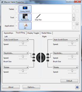 Wacom Cintiq 24HD interactive pen display