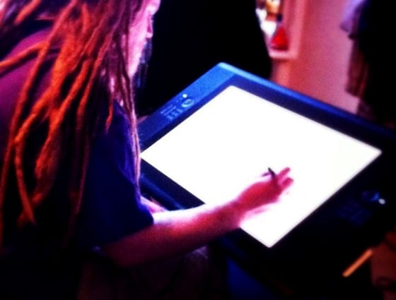 Wacom Cintiq 24HD interactive pen display