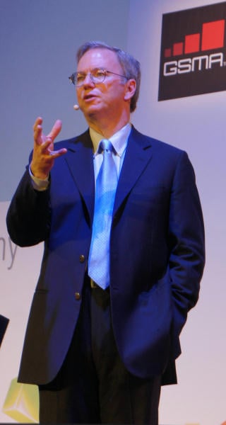 Eric Schmidt at Mobile World Congress