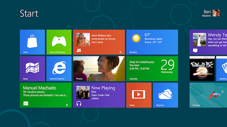 Win8 Metro Screen