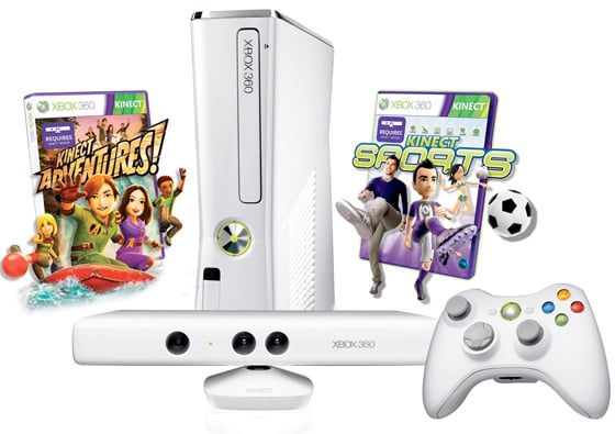 Xbox 360 Special Edition 4GB Kinect Family Bundle