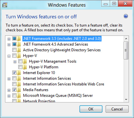 Windows 8 Hyper V