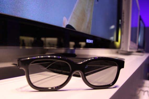 Sony passive 3D specs