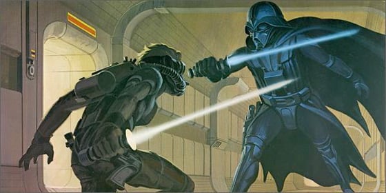 Ralph McQuarrie Star Wars art