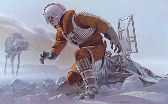 Ralph McQuarrie Star Wars art