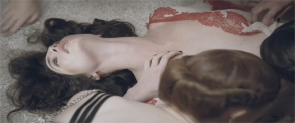 A still from the Agent Provocateur video